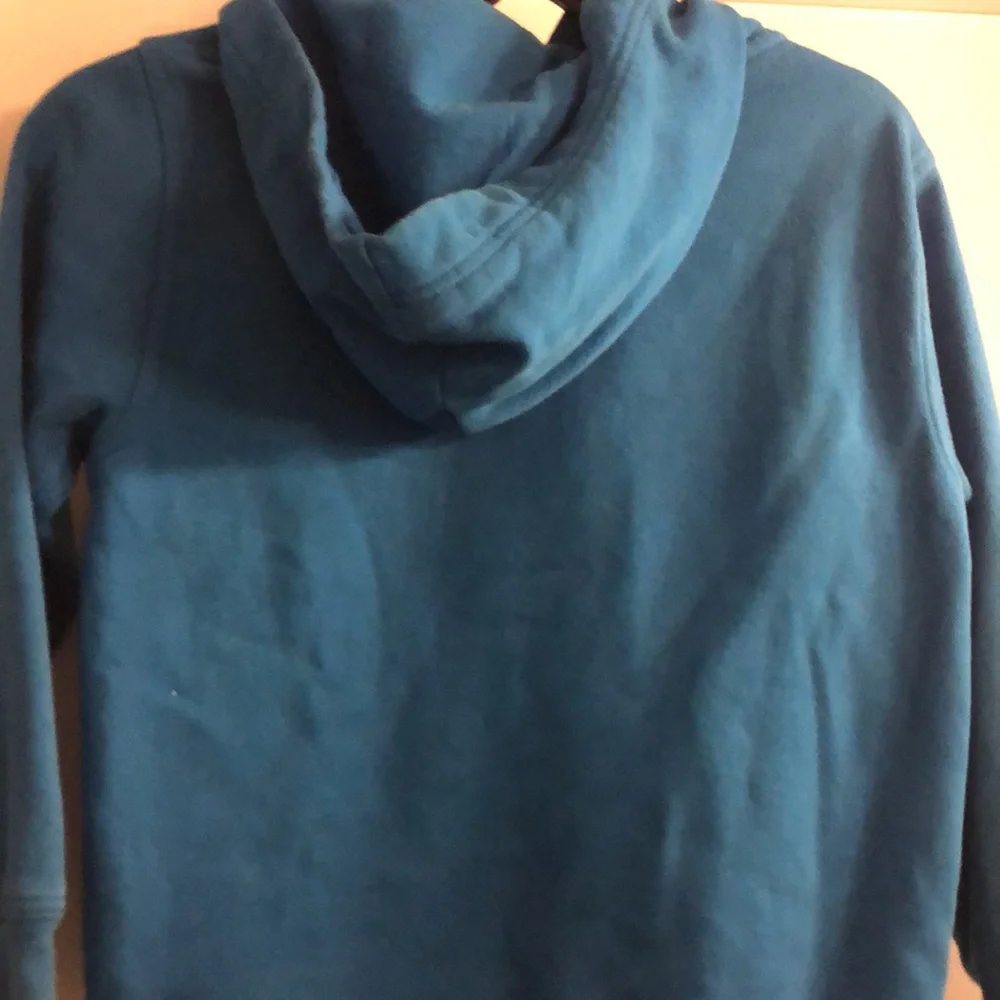 Gap hooded sweatshirt medium blue. Child medium